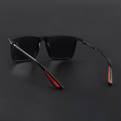 Beast 2.0 | Shine Black  Polarized Square Sunglasses | PMG6646