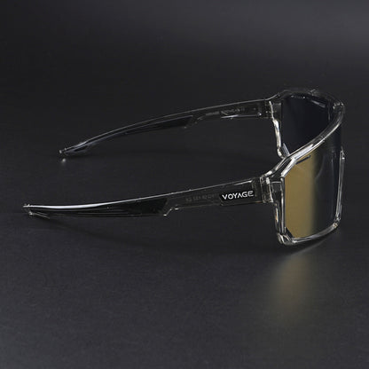 Voyage Select Drift Sunglasses (Golden Lens | Transparent Grey Frame - SLMG6263)