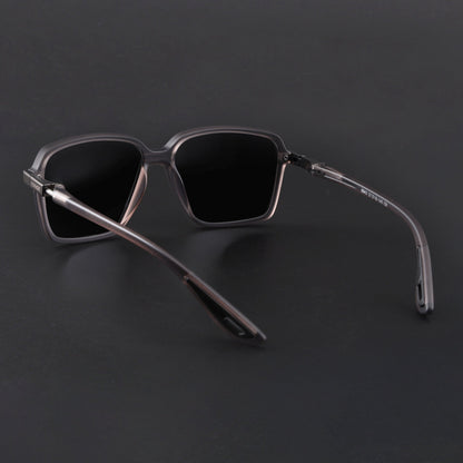 Hydra | Grey Polarized Square Sunglasses | PMG6655