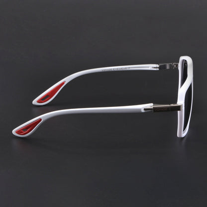 Hydra | White Polarized Square Sunglasses | PMG6656