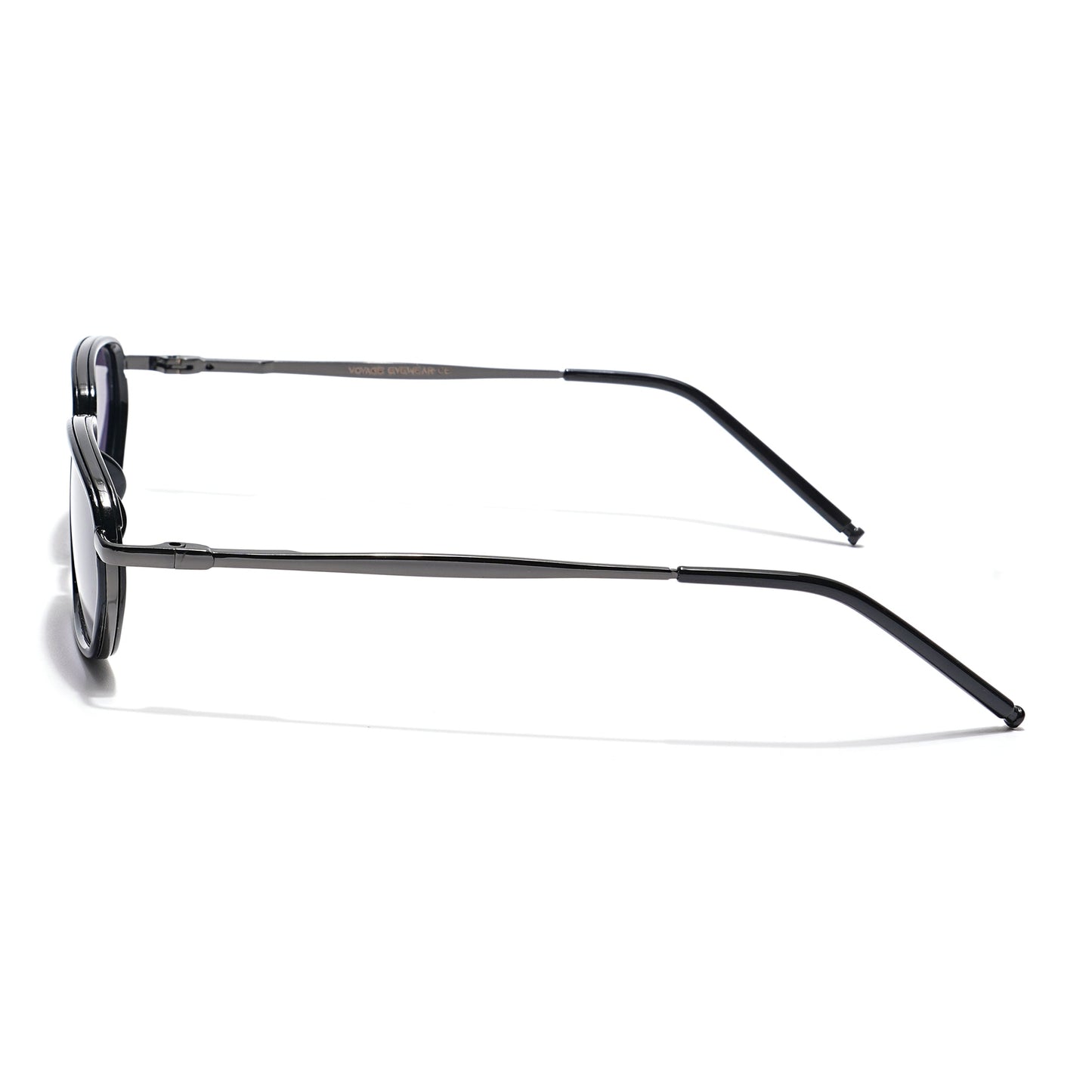 Marshall | Black Polarized Unisex Sunglasses | Grey & Clear Lens - PMG6051