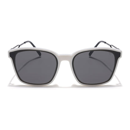 Voyage Select Wayfarer Sunglasses (Black Lens | White Frame - SLMG6240)