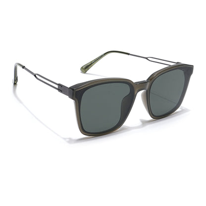 Voyage Select Wayfarer Sunglasses (Dark Green Lens | Olive Frame - SLMG6241)