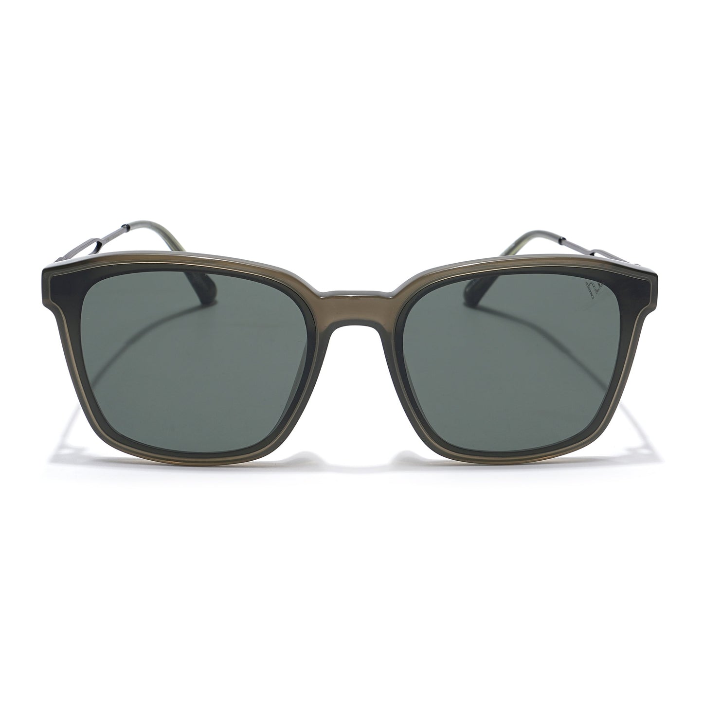 Voyage Select Wayfarer Sunglasses (Dark Green Lens | Olive Frame - SLMG6241)