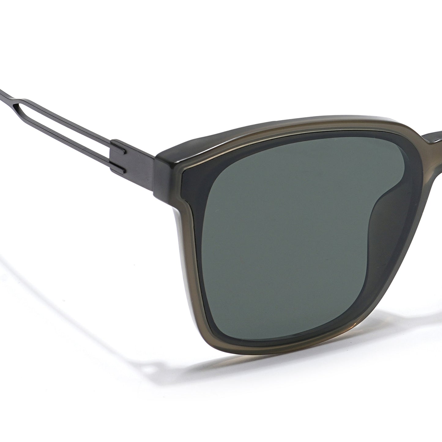 Voyage Select Wayfarer Sunglasses (Dark Green Lens | Olive Frame - SLMG6241)