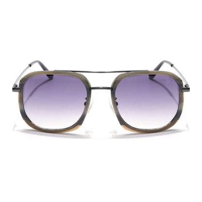 Voyage Select Wayfarer Sunglasses (Grey & Clear Lens | Grey Frame - SLMG6113)