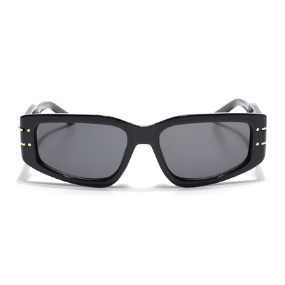 Ash | Black Rectangle Sunglasses | MG6703