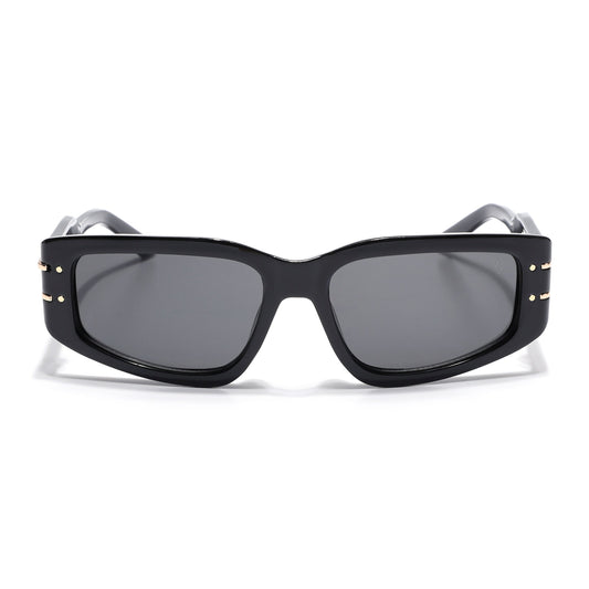 Ash | Black Rectangle Sunglasses | MG6703