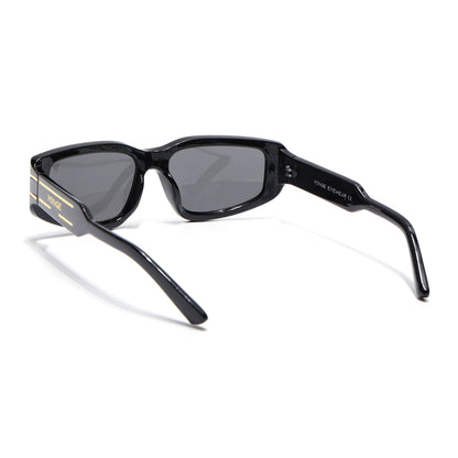 Ash | Black Rectangle Sunglasses | MG6703