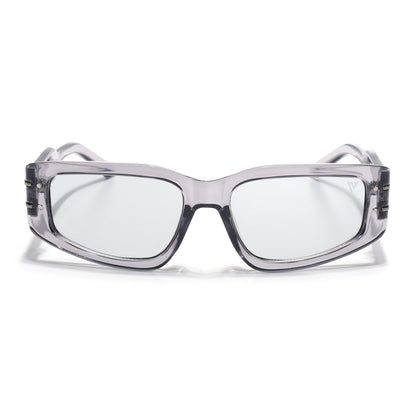 Ash | Grey Rectangle Sunglasses | MG6704