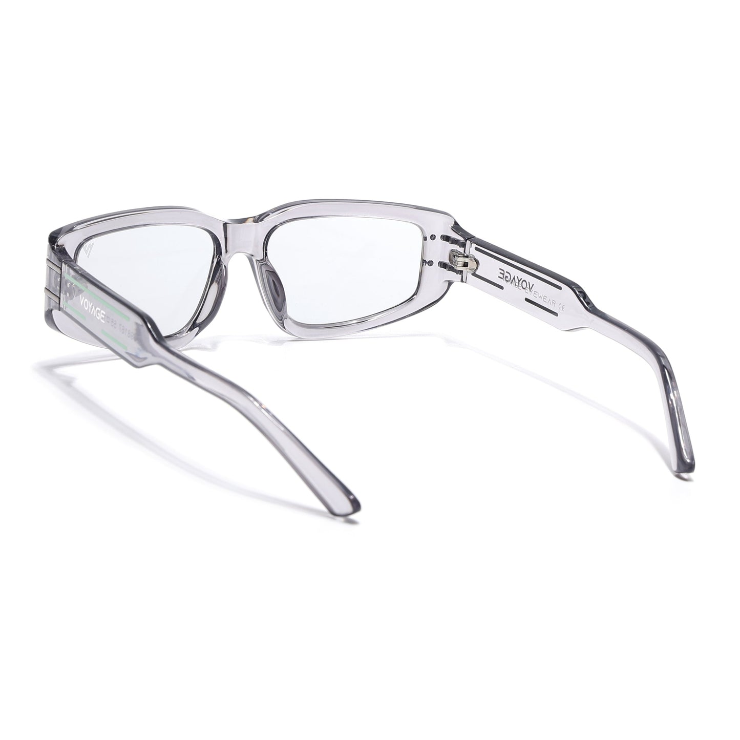 Ash | Grey Rectangle Sunglasses | MG6704