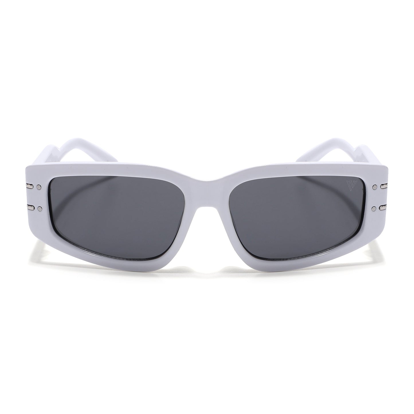 Ash | White Rectangle Sunglasses | MG6707