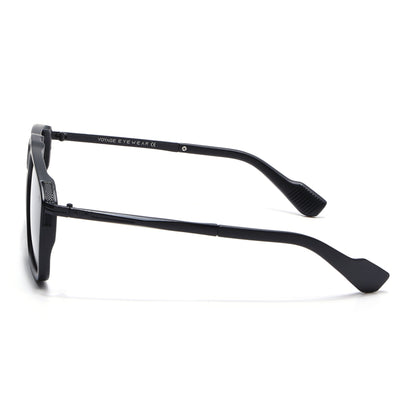 Rebel |  Matt Black Wayfarer Polarized Sunglasses | Black Lens - PMG6629