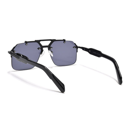 Hawk | Black Wayfarer Sunglasses | Black Frame - MG5876