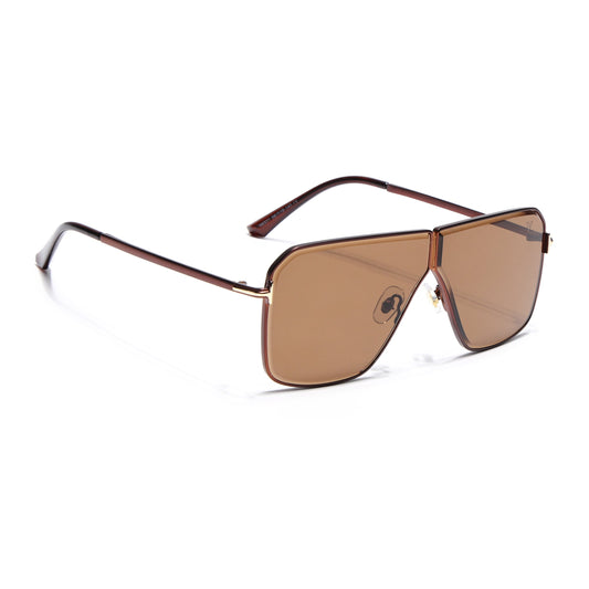 Zephy | Brown Wayfarer Sunglasses | Brown Lens - MG7320