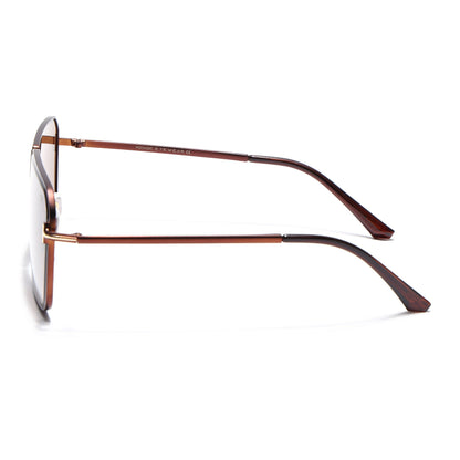 Zephy | Brown Wayfarer Sunglasses | Brown Lens - MG7320