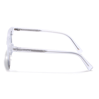 Stark | Silver Clubmaster Sunglasses | Grey Lens | MG7052