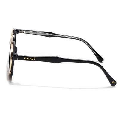 Milano | Golden Wayfarer Sunglasses | Grey Lens - MG7106