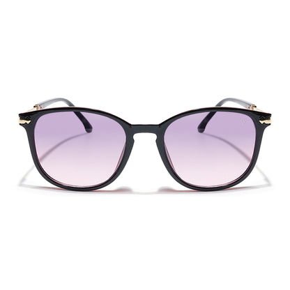 Lyra | Square Sunglasses (Grey Lens | Dark Brown Frame - MG3185)