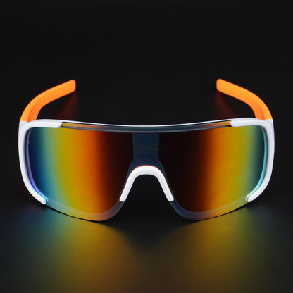 Drift Sunglasses (Multicolor Lens | White Frame - MG5521)