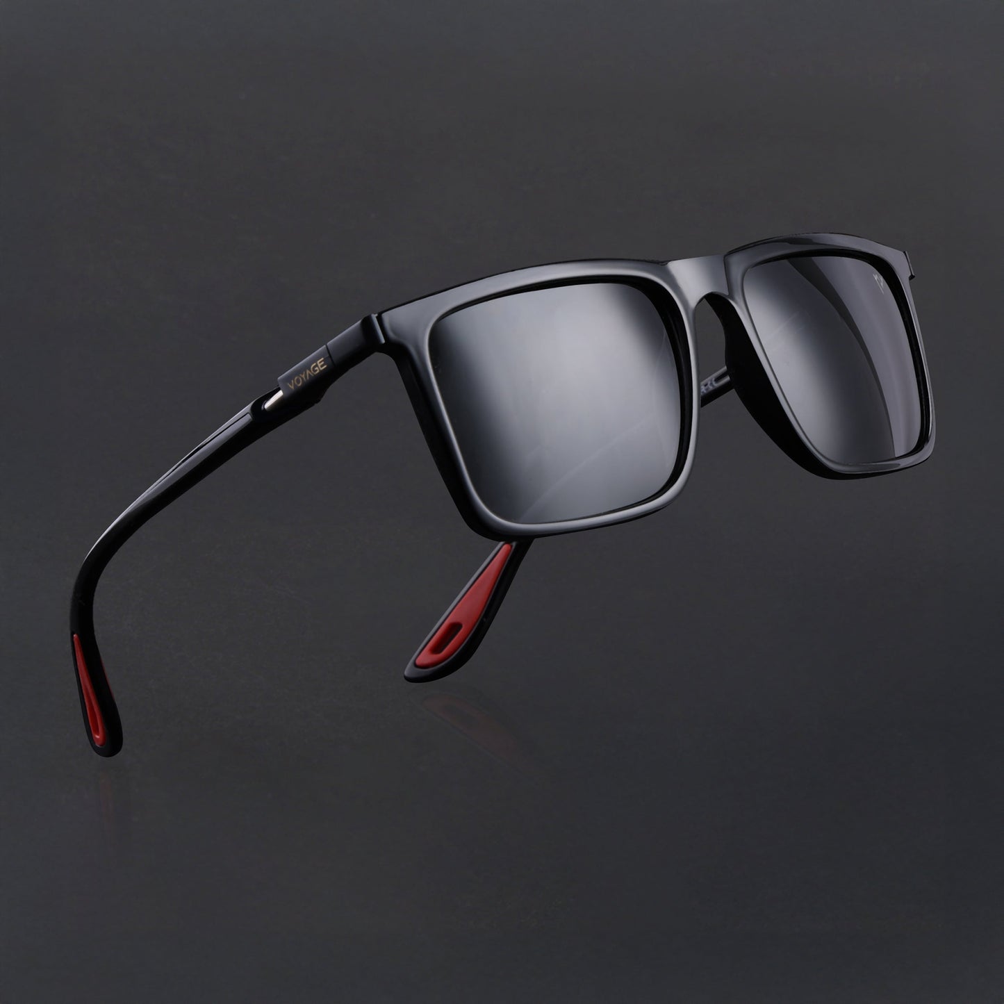 Beast 2.0 | Shine Black  Polarized Square Sunglasses | PMG6646