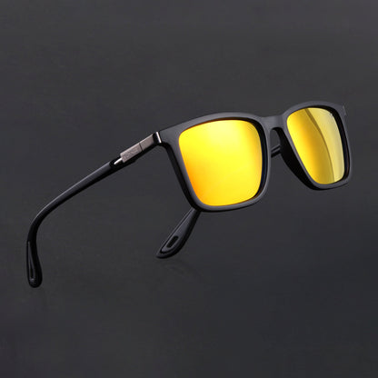 Beast | Multicolor Reflector Polarized Square Sunglasses | PMG6638