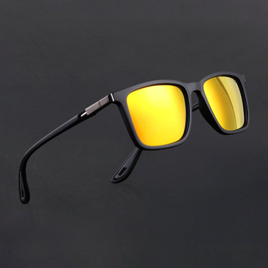 Beast | Multicolor Reflector Polarized Square Sunglasses | PMG6638