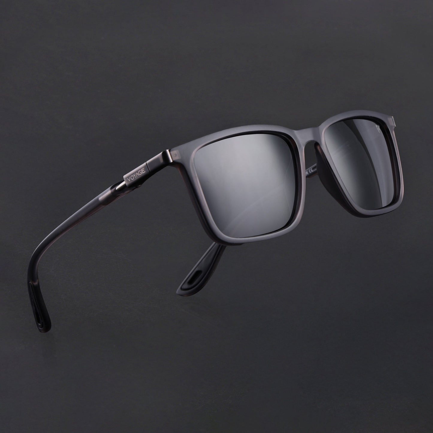 Beast | Grey Polarized Square Sunglasses |  PMG6635