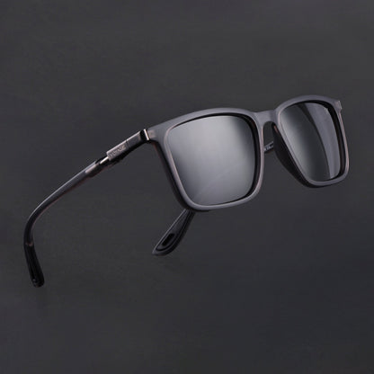Beast | Grey Polarized Square Sunglasses |  PMG6635