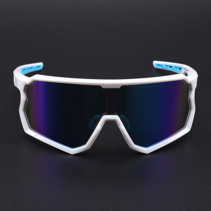 Voyage Select Drift Sunglasses (Multicolor Lens | White Frame - SLMG6337)