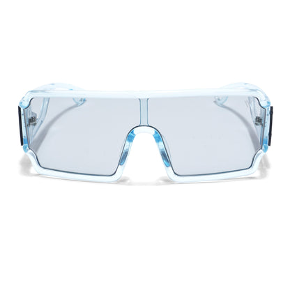 Torin | Transparent Blue Wayfarer Sunglasses - MG4562