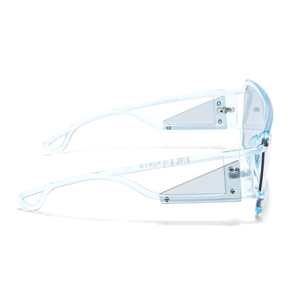 Torin | Transparent Blue Wayfarer Sunglasses - MG4562