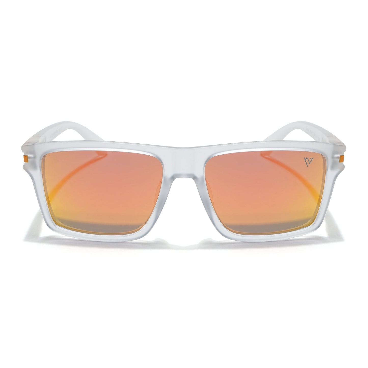 Voyage Select Square Sunglasses (Multicolor Lens | Matt Transparent Frame - SLPMG6305)